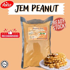 JEM SAPUAN PEANUT SPREAD 1KG HOMEMADE BY ANISA [HALAL / BUMIPUTERA]